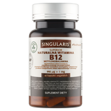 Singularis Superior Naturalna Witamina B12 Metylokobalamin 990 µg + 1 mg BioPerine, 60 kapsułek - miniaturka zdjęcia produktu