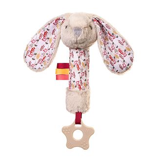 BabyOno, zabawka piszcząca z gryzakiem, Rabbit Milly, od 3 miesięcy - zdjęcie produktu
