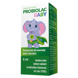 Probiolac Baby, krople, 5 ml USZKODZONE OPAKOWANIE - miniaturka zdjęcia produktu