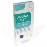 Domowe Laboratorium Angina Test Strep A, domowy test do wykrywania paciorkowców grupy A w gardle, 1 sztuka - miniaturka zdjęcia produktu