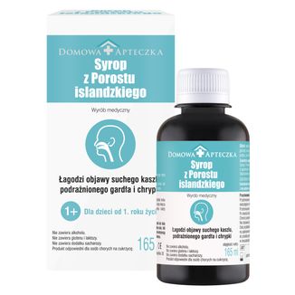 Syrop z Porostu Isladzkiego, 165 ml - zdjęcie produktu