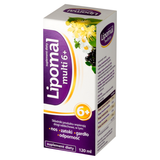 Lipomal Multi 6+, 120 ml USZKODZONE OPAKOWANIE - miniaturka zdjęcia produktu