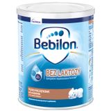 Bebilon Bez Laktozy, mleko początkowe, od urodzenia, 400 g - miniaturka zdjęcia produktu
