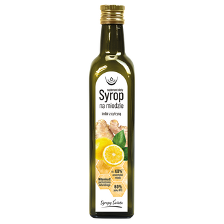 Oleofarm Syropy Świata Imbir z Cytryną, syrop na miodzie, 250 ml KRÓTKA DATA - zdjęcie produktu