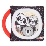 Canpol Babies, sensoryczna książeczka manipulacyjna, BabiesBoo, panda, od urodzenia, 1 sztuka - miniaturka zdjęcia produktu