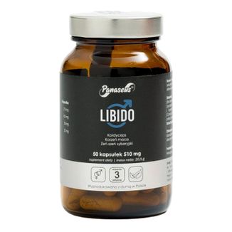 Panaseus Libido Mężczyzna, 50 kapsułek - zdjęcie produktu