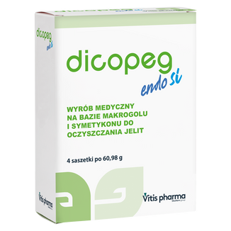 Dicopeg Endo Si, 60,98 g x 4 saszetki - zdjęcie produktu