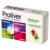 Proliver Diabeto, 30 tabletek - miniaturka zdjęcia produktu