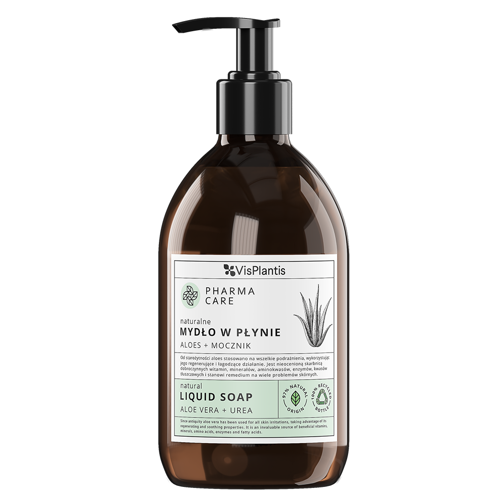 Vis Plantis Vis Plantis Pharma Care, Flüssigseife, Aloe Vera + Harnstoff, 500 ml — Inhaltsstoffe und Bewertung