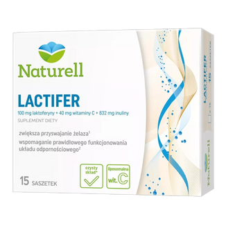 Naturell Lactifer, 15 saszetek USZKODZONE OPAKOWANIE - zdjęcie produktu