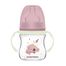 Canpol Babies EasyStart, butelka antykolkowa, szerokootworowa, Sleepy Koala, różowa, od urodzenia, 120 ml - miniaturka  zdjęcia produktu