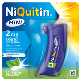 NiQuitin Mini 2 mg, 20 tabletek do ssania - miniaturka zdjęcia produktu