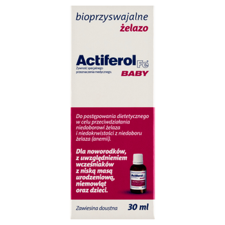 Actiferol Fe Baby, zawiesina doustna, 30 ml - zdjęcie produktu