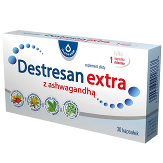 Destresan Extra z ashwagandhą, 30 kapsułek - zdjęcie produktu