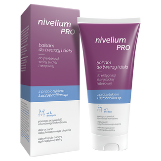 Nivelium Pro, balsam do twarzy i ciała do pielęgnacji skóry suchej i atopowej, od 1 dnia życia, 200 ml - zdjęcie produktu