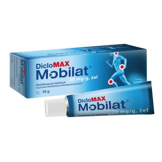 Diclomax Mobilat żel 23,2 mg/g, 50 g - zdjęcie produktu