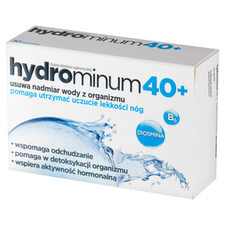 Hydrominum 40+, dla kobiet po 40 roku, 30 tabletek - zdjęcie produktu