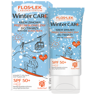 Floslek Winter Care, krem zimowy przeciwsłoneczny do twarzy, SPF 50+, 30 ml - zdjęcie produktu