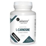 Aliness L-Carnosine, L-karnozyna 500 mg, 60 kapsułek vege - miniaturka zdjęcia produktu