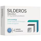 Silderos 25 mg, 4 tabletki Silderos 25 mg, 4 tabletki - miniaturka zdjęcia produktu