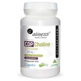 Aliness CDP Choline (Citicoline) 250 mg, cholina, 60 kapsułek vege - miniaturka zdjęcia produktu