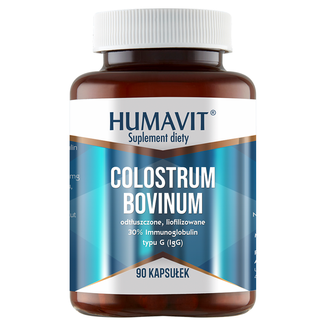 Humavit Colostrum Bovinum, 90 kapsułek - zdjęcie produktu