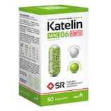 Katelin Mag B6 Forte, 50 kapsułek o przedłużonym uwalnianiu - miniaturka zdjęcia produktu