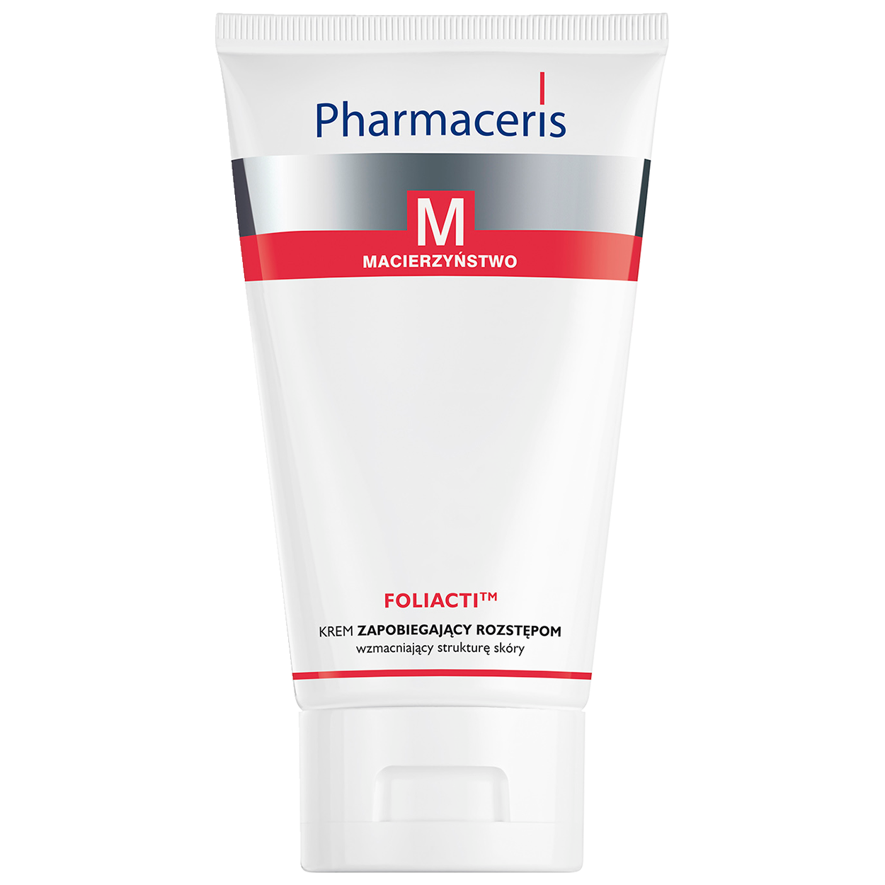 Pharmaceris Pharmaceris M Foliacti, krem zapobiegający rozstępom wzmacniający strukturę skóry, 150 ml