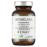 Kenay Bromelami Retard, bromelaina, 60 kapsułek - miniaturka zdjęcia produktu