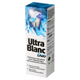 UltraBlanc Duo, wybielająca pasta do zębów odbudowująca szkliwo, 75 ml - zdjęcie produktu