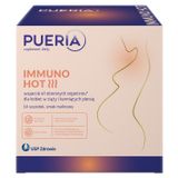 Pueria Immuno Hot, smak malinowy, 14 saszetek - miniaturka zdjęcia produktu
