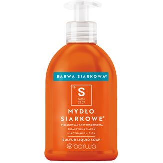 Barwa Siarkowa, siarkowe mydło w płynie, 300 ml - zdjęcie produktu