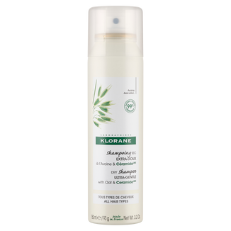 Klorane, ultrałagodny suchy szampon z mleczkiem z owsa, 150 ml - zdjęcie produktu