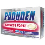 Paduden Express Forte 400 mg, 20 kapsułek - miniaturka zdjęcia produktu
