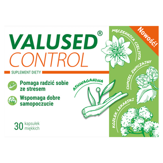 Valused Control, 30 kapsułek miękkich USZKODZONE OPAKOWANIE - zdjęcie produktu