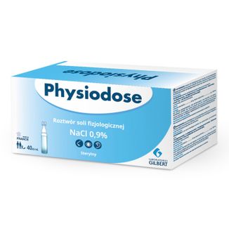 Physiodose, roztwór soli fizjologicznej NaCl 0,9%, 5 ml x 40 ampułek - zdjęcie produktu
