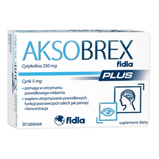 Aksobrex Fidia Plus, 30 tabletek - zdjęcie produktu