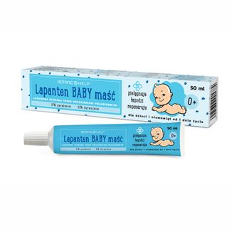 Botanic Help Pulmon Lapanten Baby, maść ochronna na odparzenia pieluszkowe dla dzieci i niemowląt od 1 dnia życia, 50 ml - zdjęcie produktu