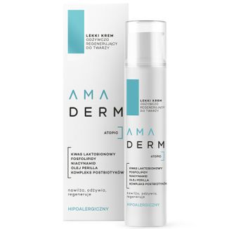 Amaderm Atopic, lekki krem odżywczo-regenerujący, 50 ml - zdjęcie produktu