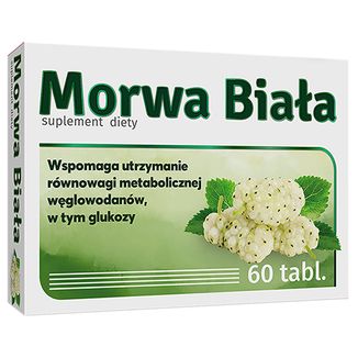 Morwa Biała, 60 tabletek - zdjęcie produktu