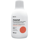 Aseptall, płyn do płukania jamy ustnej z chlorheksydyną 0,12%, 250 ml - miniaturka zdjęcia produktu