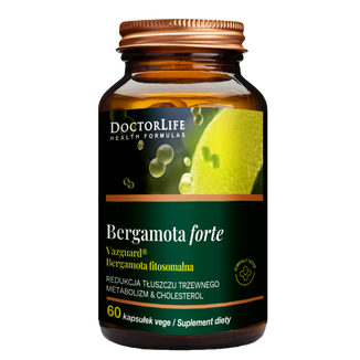 Doctor Life Bergamota Forte, 60 kapsułek vege - zdjęcie produktu