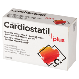 Cardiostatil Plus, 30 kapsułek - zdjęcie produktu