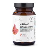 Aura Herbals Ashwagandha KSM-66 Korzeń 200 mg, 120 kapsułek - miniaturka zdjęcia produktu