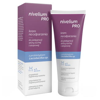 Nivelium Pro, krem na odparzenia do pielęgnacji skóry suchej i atopowej, od 1 dnia życia, 100 g USZKODZONE OPAKOWANIE - zdjęcie produktu