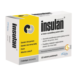 Insulan, 120 tabletek - zdjęcie produktu