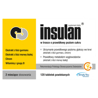 Insulan, 120 tabletek - zdjęcie produktu