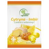 Owoce Ogrodów Cytryna-imbir, cukierki z witaminą C, 50 g - miniaturka zdjęcia produktu