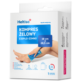 Heltiso, kompres żelowy ciepło-zimno, 10 cm x 26,5 cm, 1 sztuka - miniaturka zdjęcia produktu