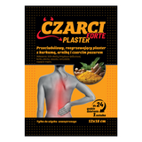 Czarci Plaster Forte, przeciwbólowy, rozgrzewający plaster z kurkumą, arniką i czarcim pazurem, 12 x 18 cm, 1 sztuka - miniaturka zdjęcia produktu